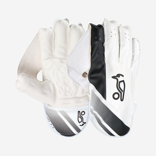 W K Gloves Kookaburra Pro 3 0 White/Black