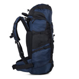 Greenlands GLOBO X 45L Rucksack| Unisex Travel Backpack for Hiking, Trekking, Camping | Spacious Top-Loading Compartment, U-Shaped Access, Rain Cover, Bungee Cord, Padded Straps and Waist Belt