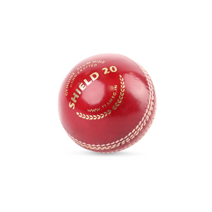 SG Shield 20 Red Cricket Leather Ball