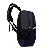 Greenlands 29L Stria Lightweight Backpack (Grey/Navy) | S-Curved Shoulder Straps & Spacious Compartment | Ideal for Men & Women | Perfect for Travel, School & Office