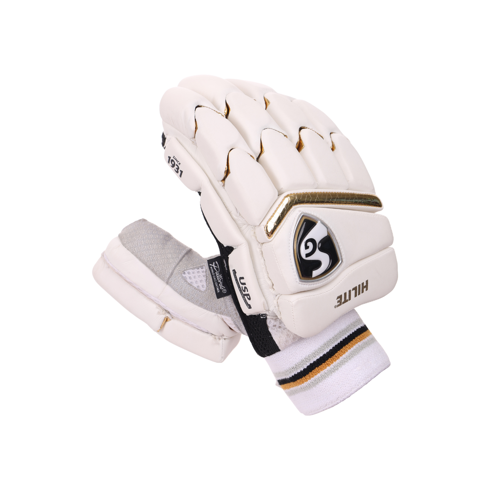 SG Hilite® Batting Gloves with Premium Quality Leather Palm