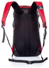 Greenlands CRIA 45L Rucksack Red | Durable Trekking Bag with Multiple Compartments for Adventure Travel