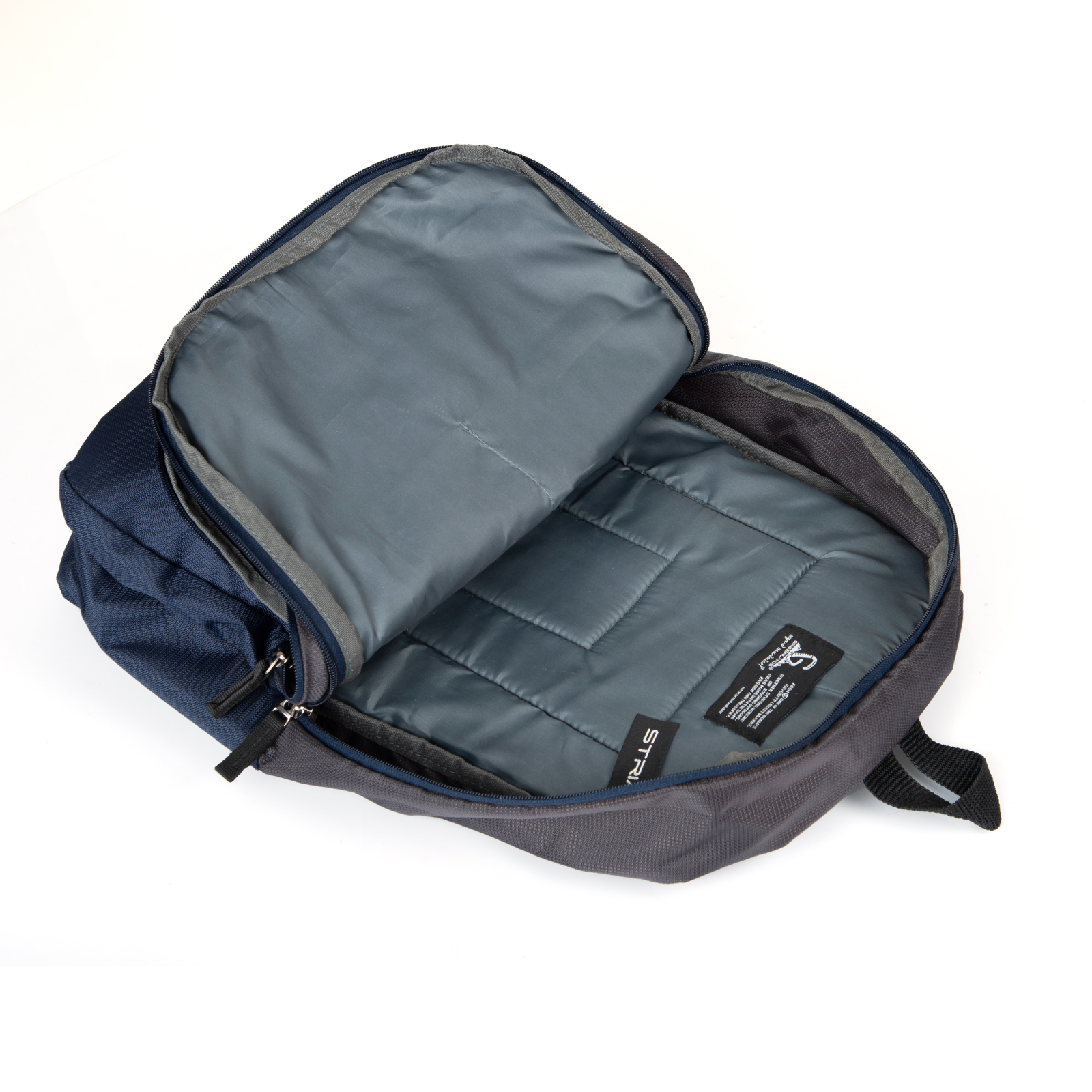 Greenlands Stria Backpack - Grey/Navy