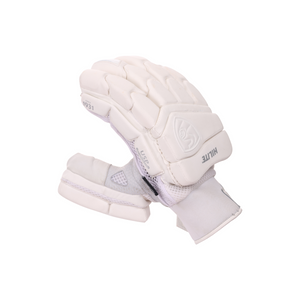 SG Hilite White Batting Gloves with High Quality Sheep Leather