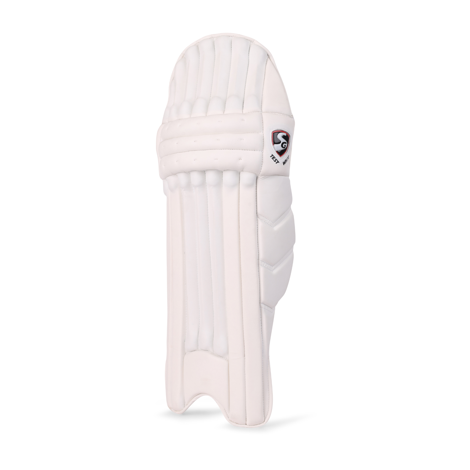 SG  Test White Cricket Batting Legguard (Batting Pad)