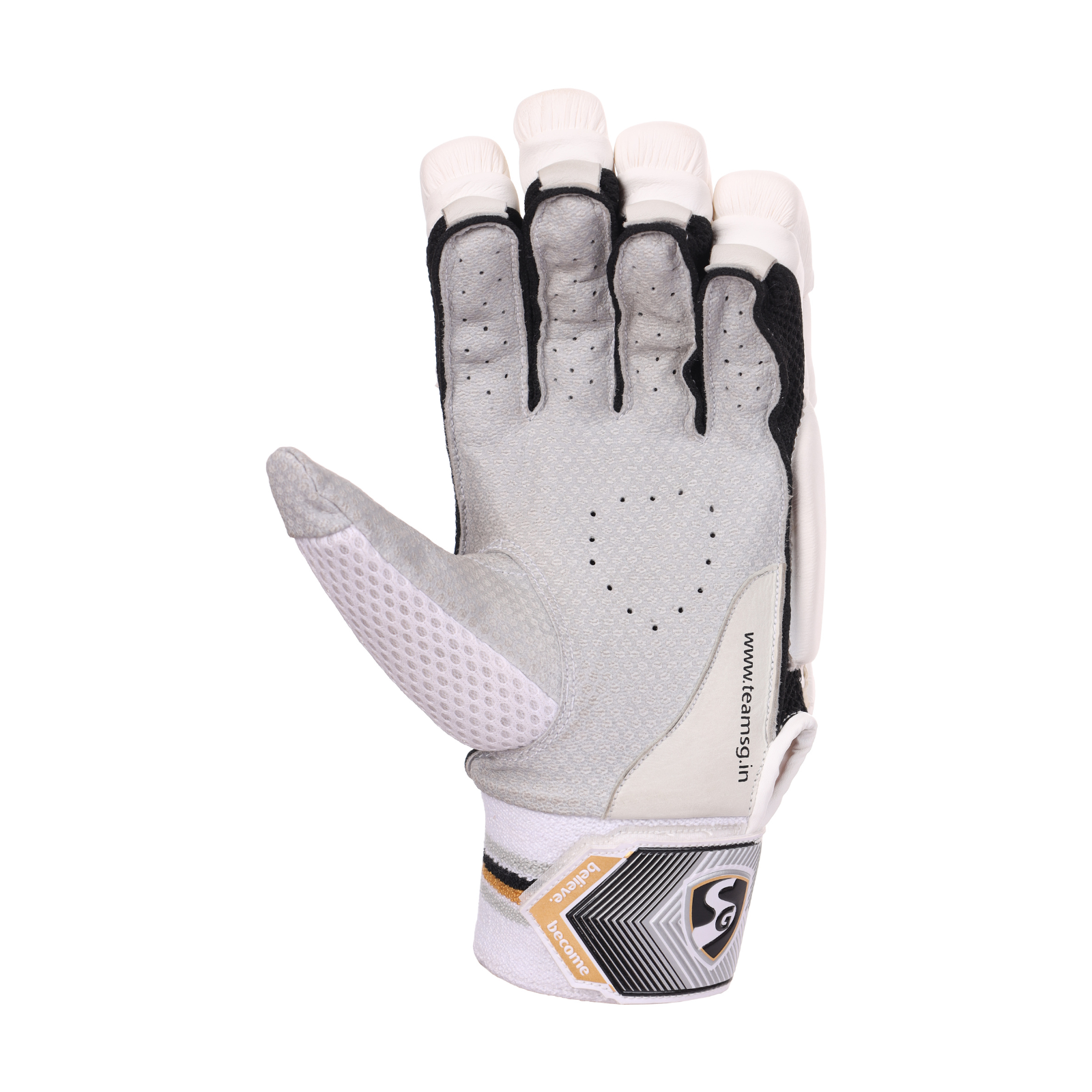 SG Hilite® Batting Gloves with Premium Quality Leather Palm