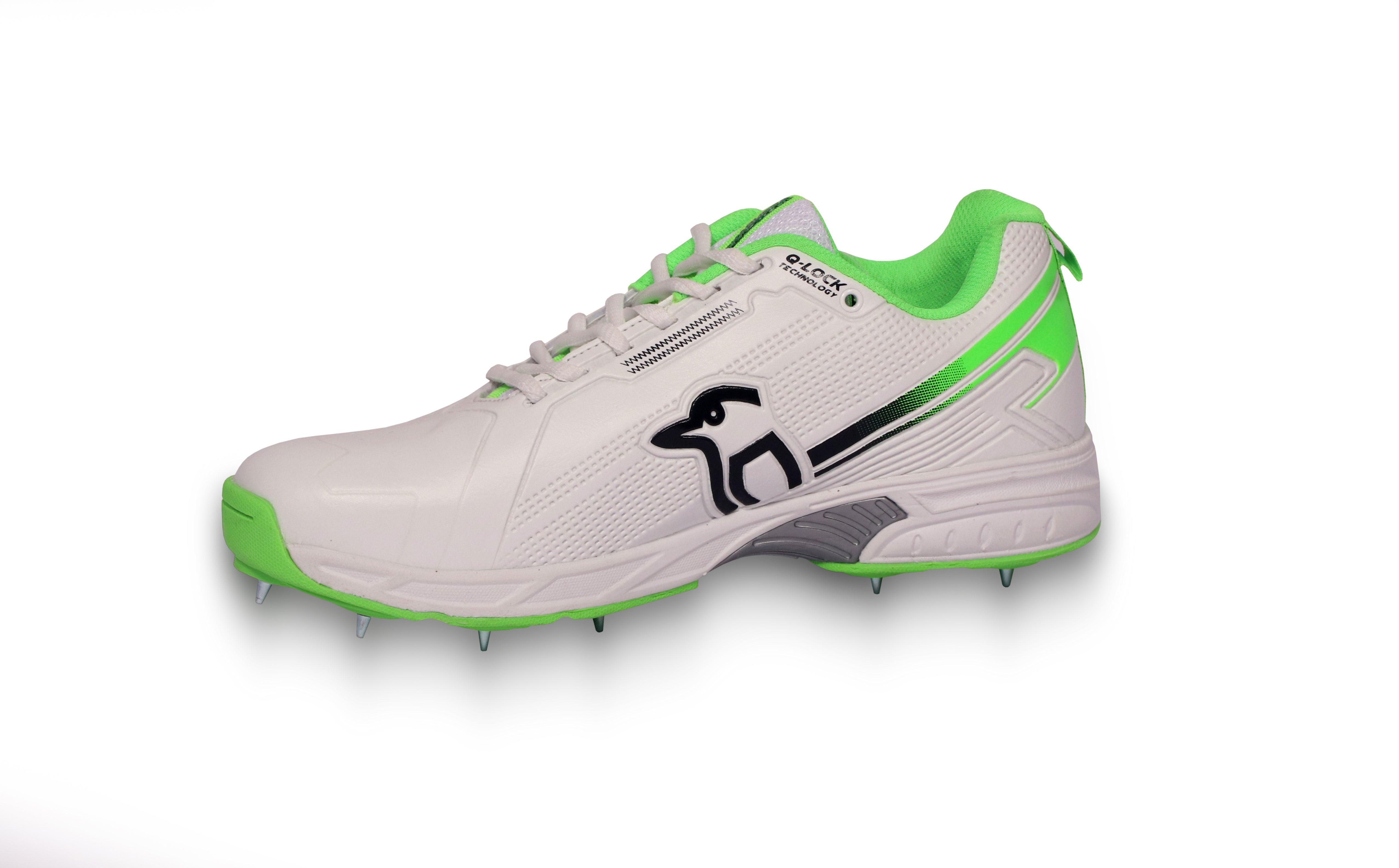 Kookaburra Spike Cricket Shoe PRO 3.0 (Green/White)