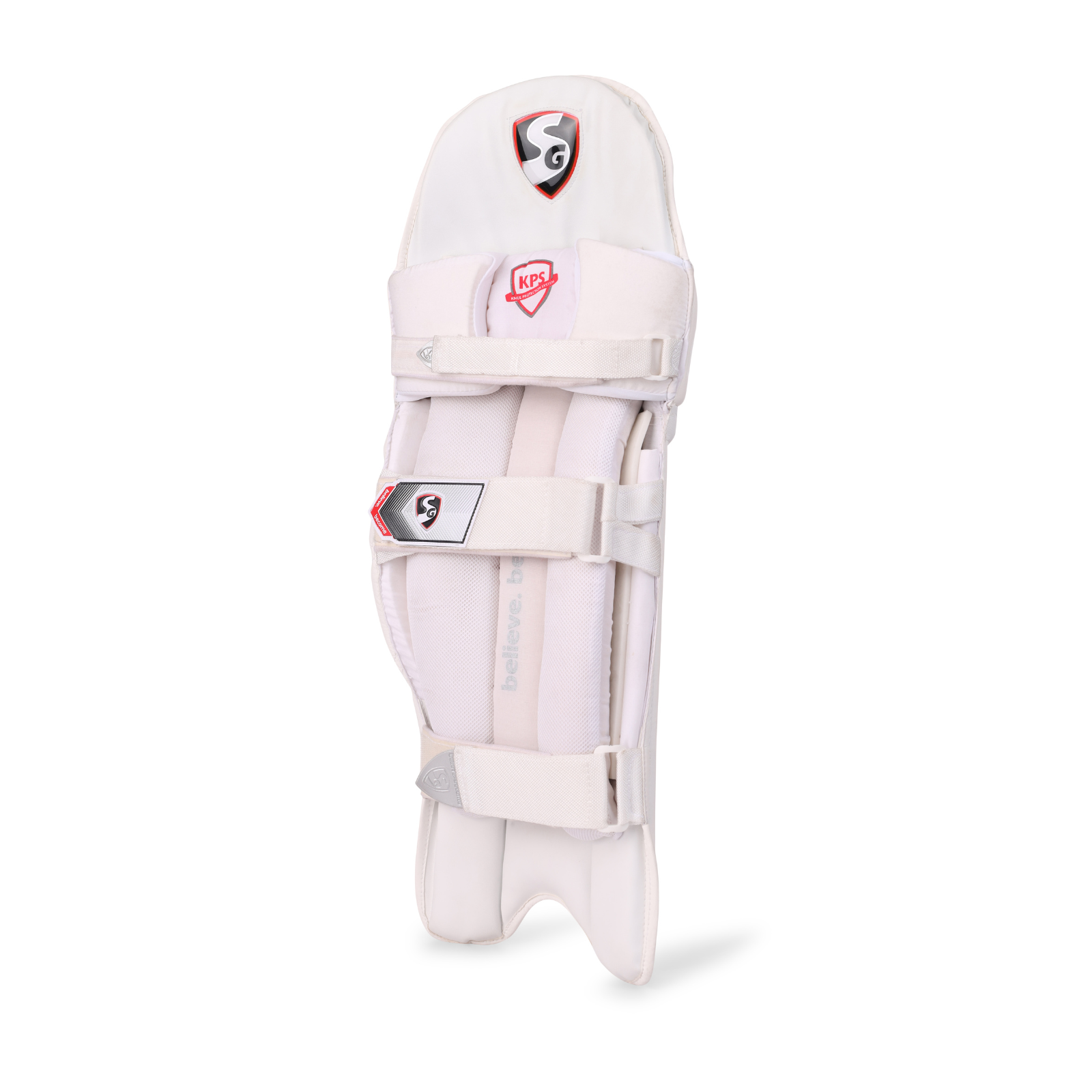 SG  Test White Cricket Batting Legguard (Batting Pad)