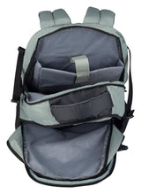 Greenlands 42L Quad Backpack with 17.3" Laptop padded sleeve | Attached Rain Cover | Lightweight bag with 3 Large Compartments | Ideal for School, College, Office & Travel | Light Grey