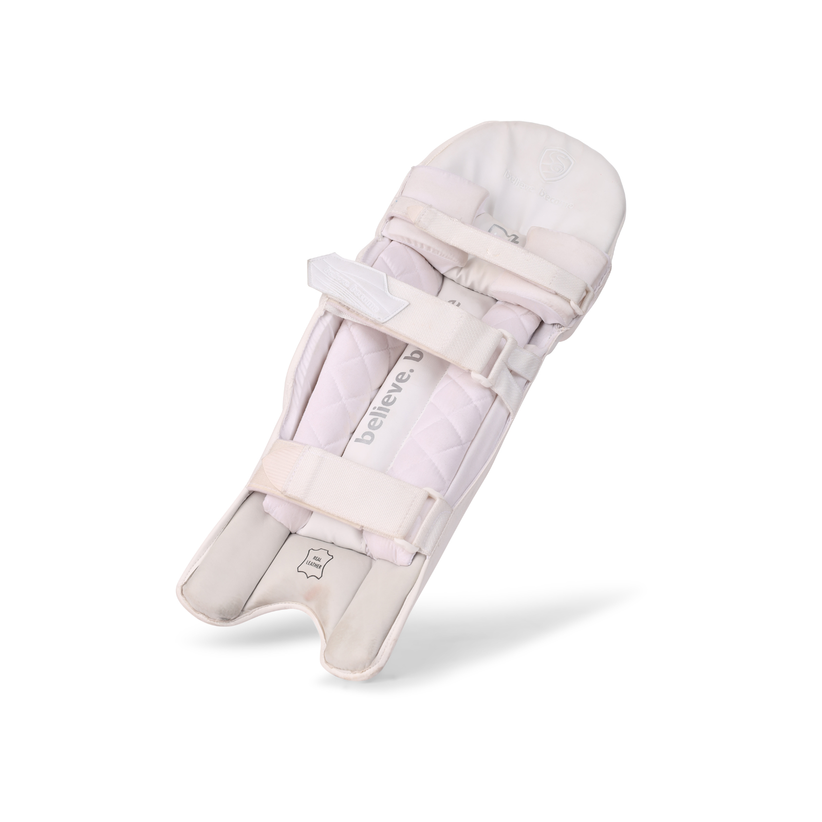 SG Hilite White Cricket Batting Legguard (Batting Pad)