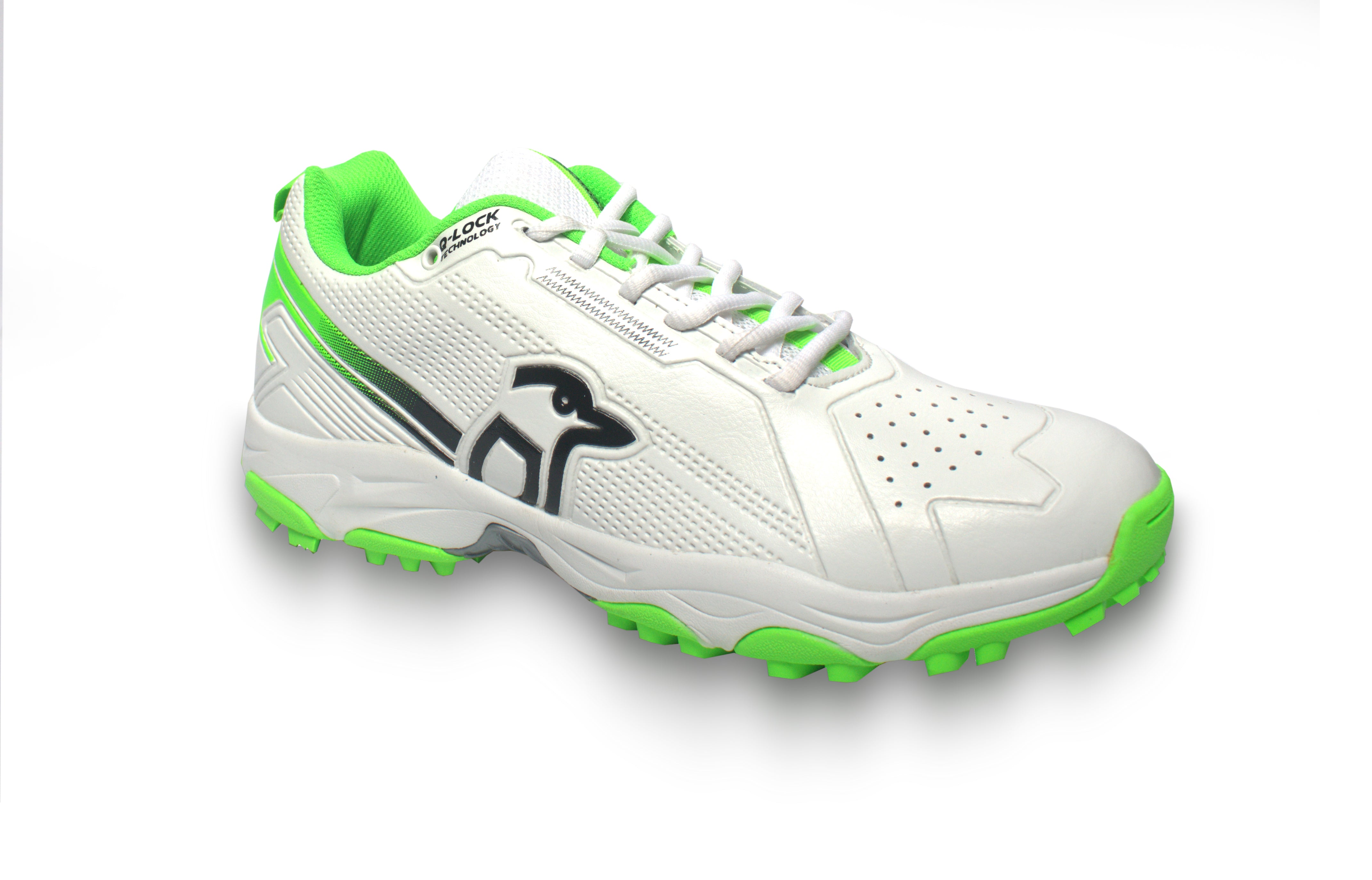 Kookaburra Rubber Cricket Shoe PRO 3.0 (Green/White)