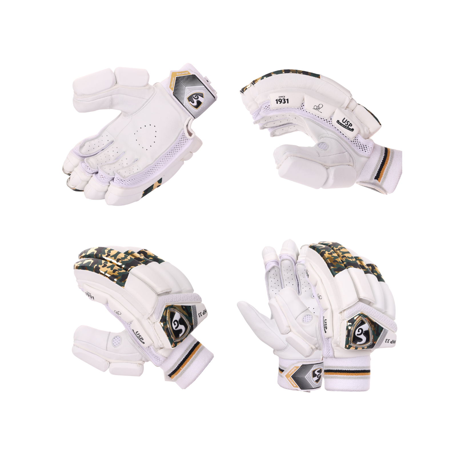 SG HP-33 Batting Gloves Hardik Pandya Gloves