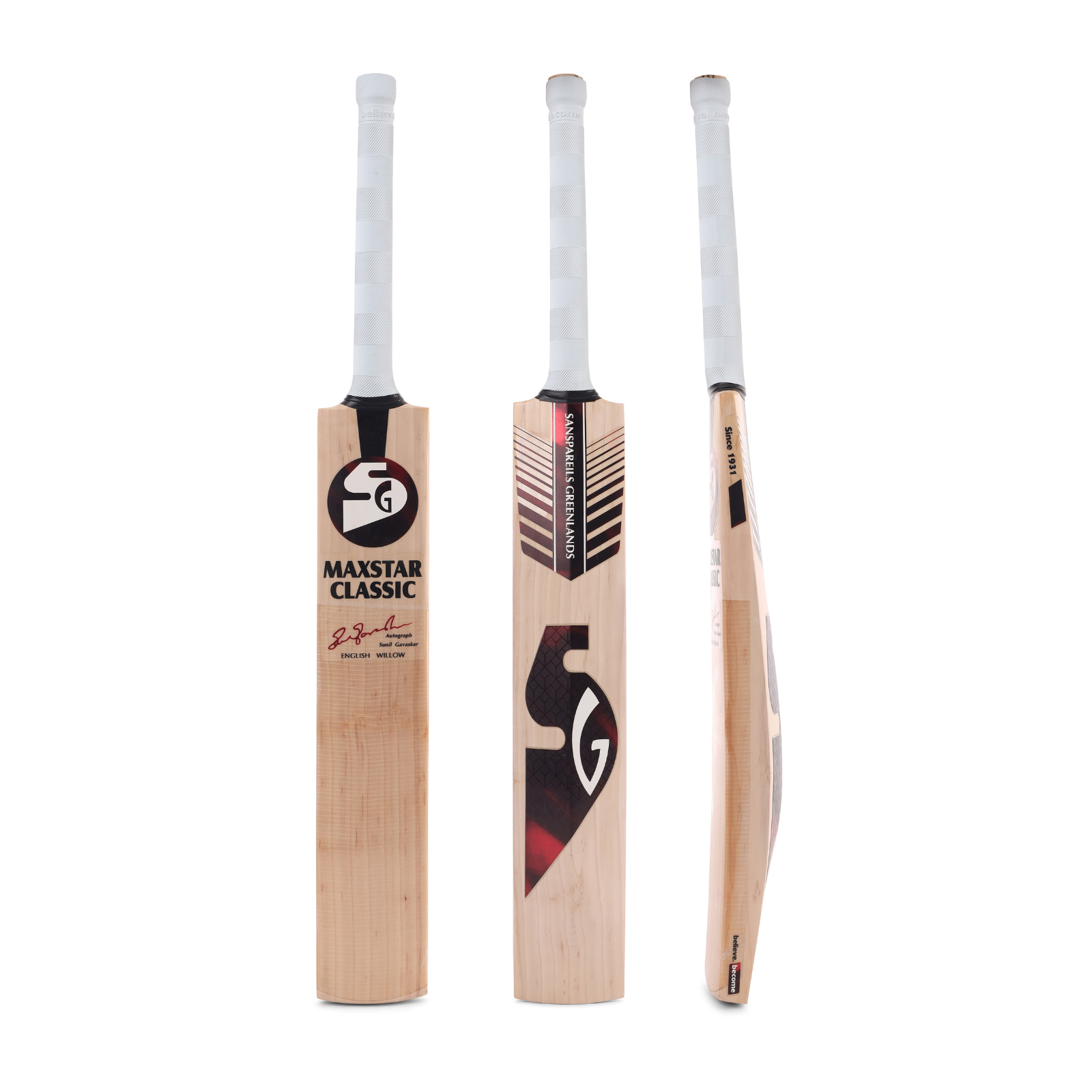 SG Maxstar Classic English Willow Cricket Bat