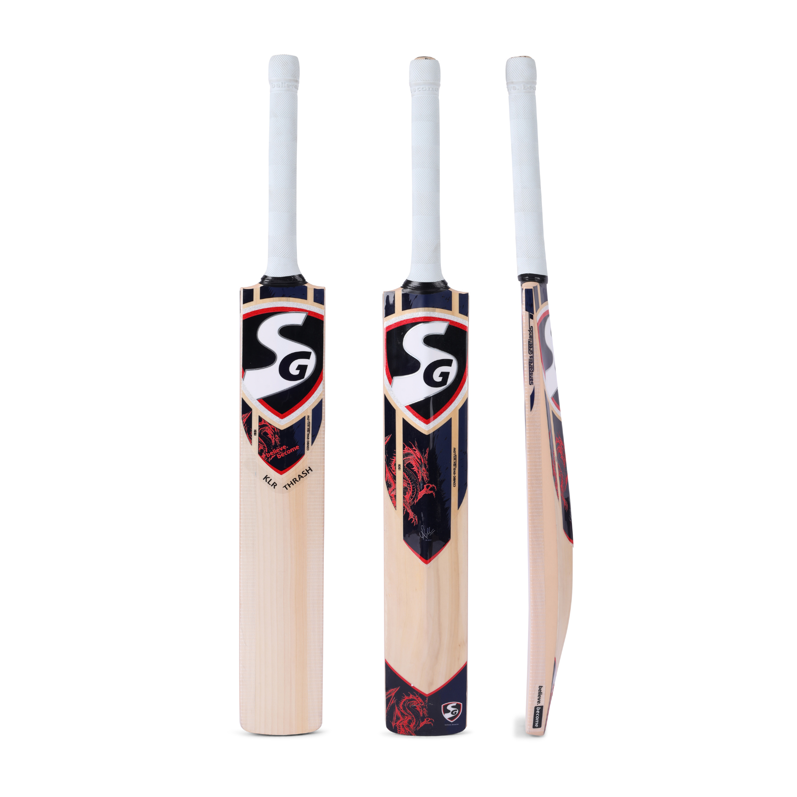 SG KLR Thrash English Willow Cricket Bat (KL Rahul Series)