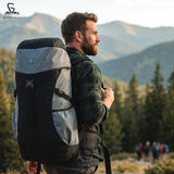 Greenlands CRIA 50L Rucksack Black | Durable Trekking Bag with Multiple Compartments for Adventure Travel