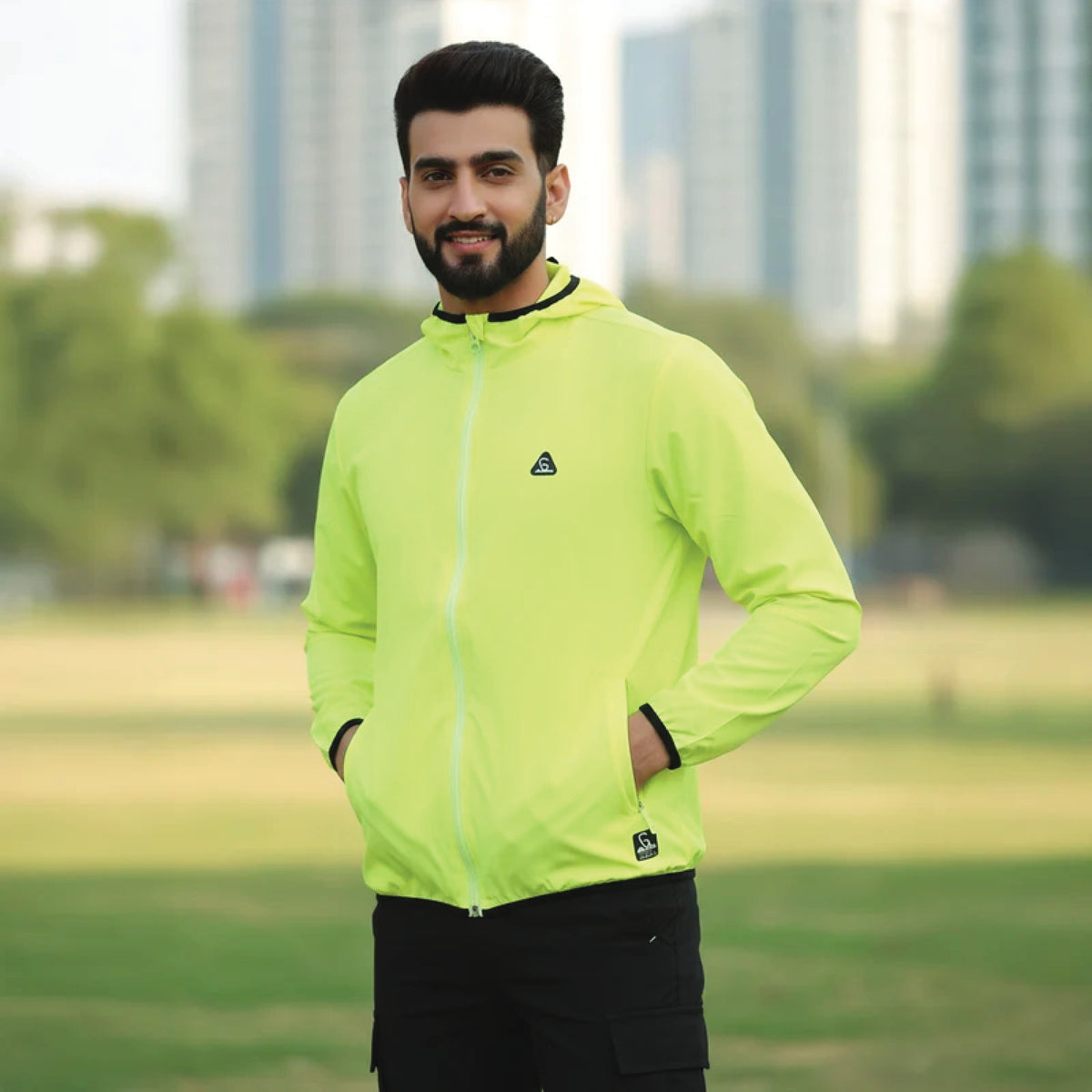 TRISH Windcheater, F. Green | Lightweight Windproof