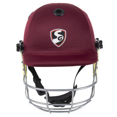 SG Blazetech Coloured Cricket Helmet (Maroon)