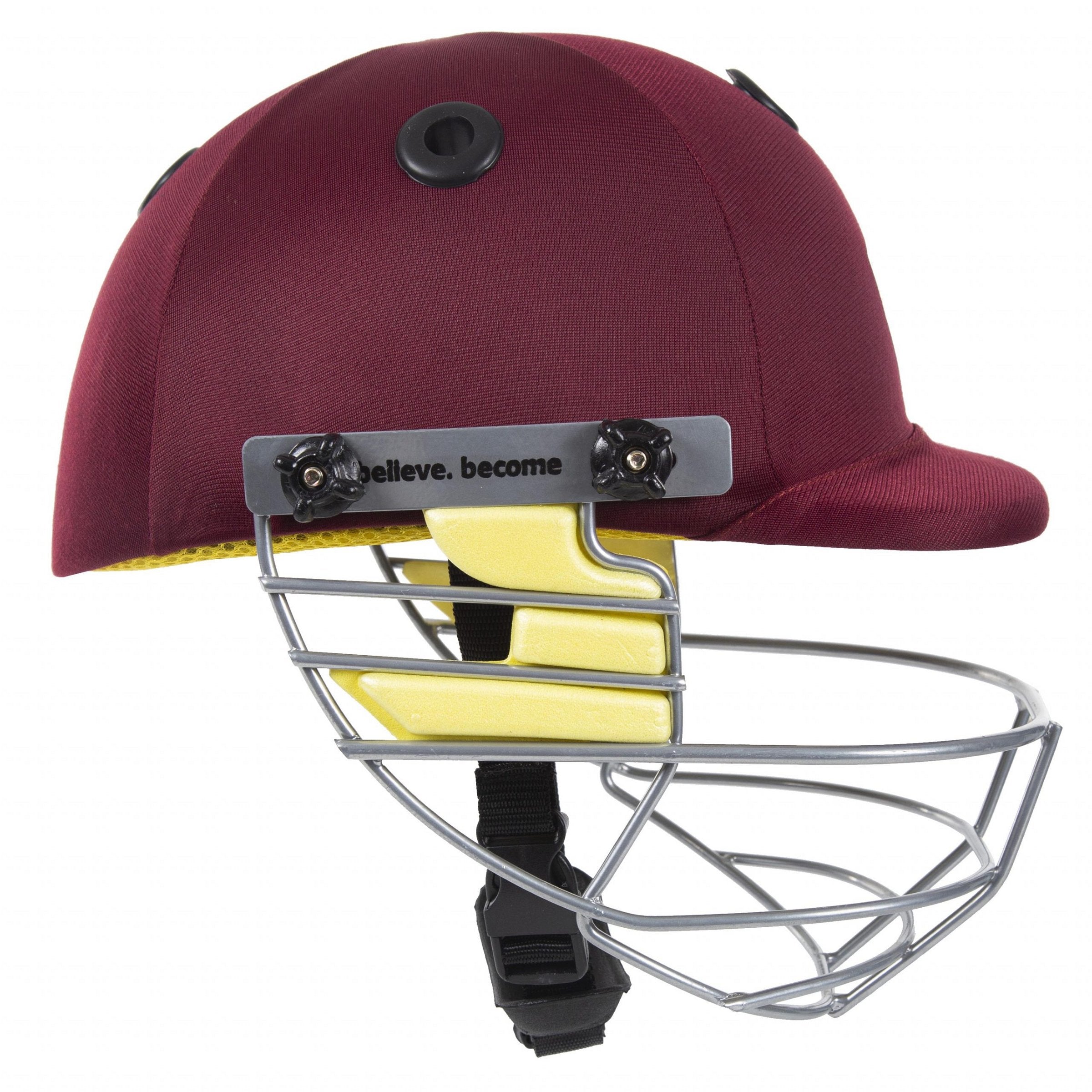 SG Blazetech Coloured Cricket Helmet (Maroon)