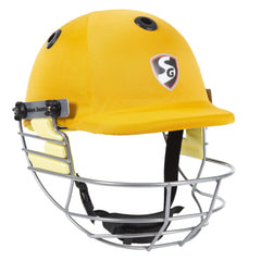 SG Blazetech Coloured Cricket Helmet (Yellow)