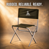 Lightweight Camping Chair – Aluminium, Olive