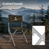 Lightweight Camping Chair – Aluminium, Olive