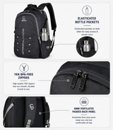 42L Quad Work Backpack | Dark Grey