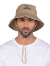 Greenlands Convex Outdoor Hat – Beige | Wide Brim Sun Protection Hat for Travel, Hiking & Everyday Wear