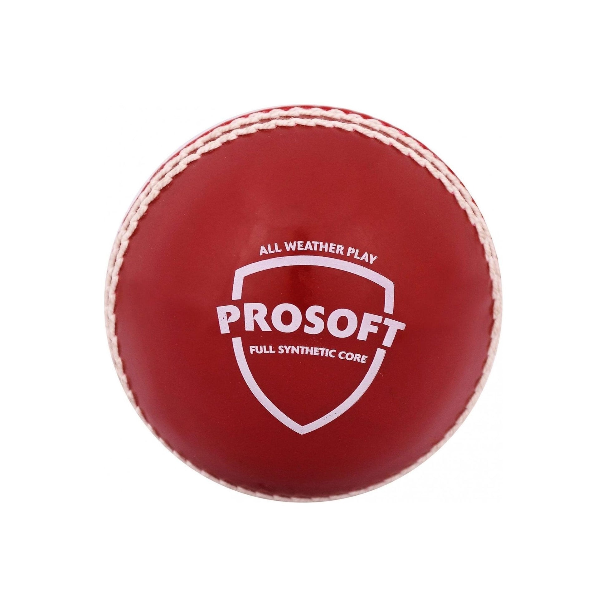 SG Prosoft Synthetic Cricket Ball (Red)