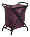 Greenlands 20L Medium Wine Camping Storage Bin - Mild Steel Folding Frame with Rust-Resistant Polyester Fabric, No Assembly Required for Outdoor Gear