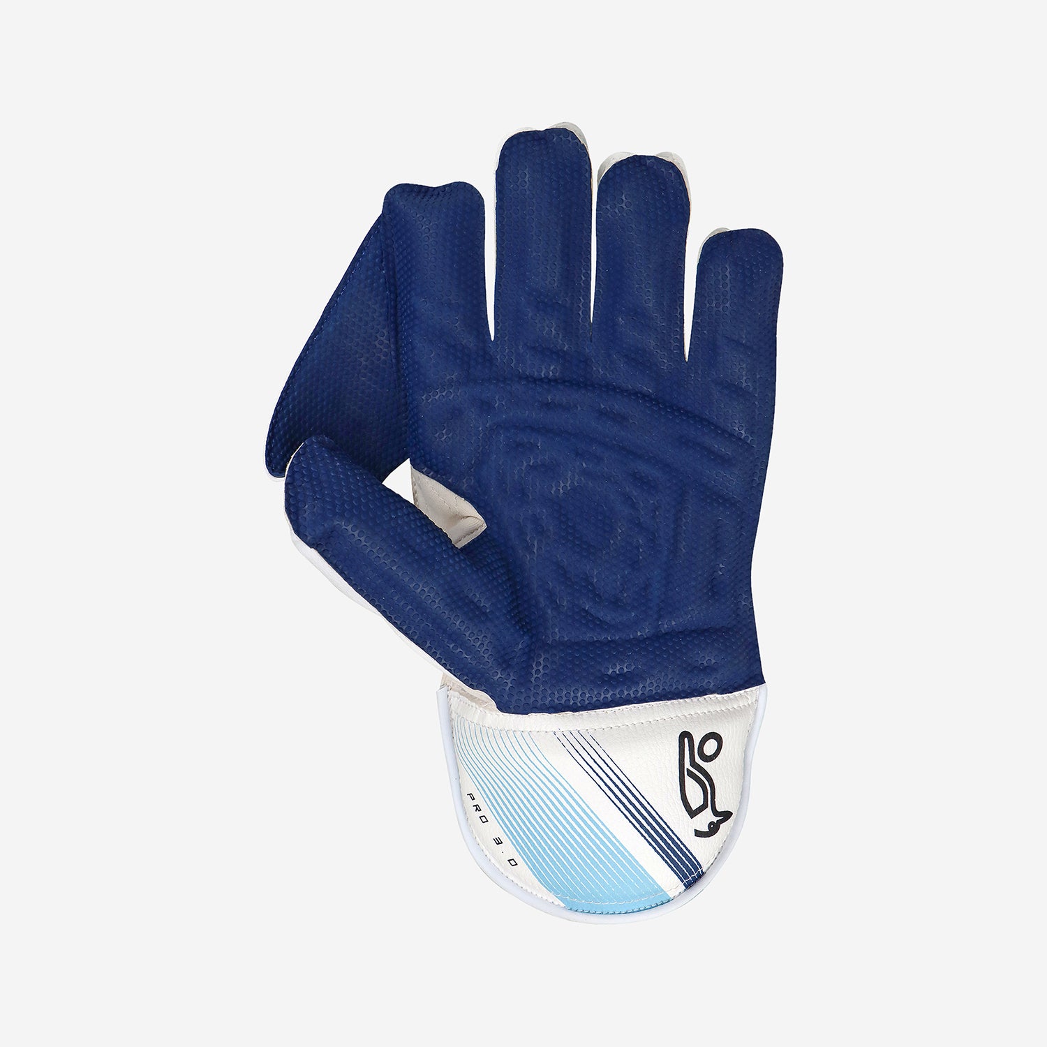 W K Gloves Kookaburra Pro 3 0 White/Blue