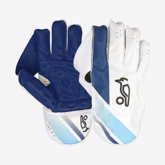 W K Gloves Kookaburra Pro 3 0 White/Blue