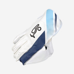 W K Gloves Kookaburra Pro 3 0 White/Blue