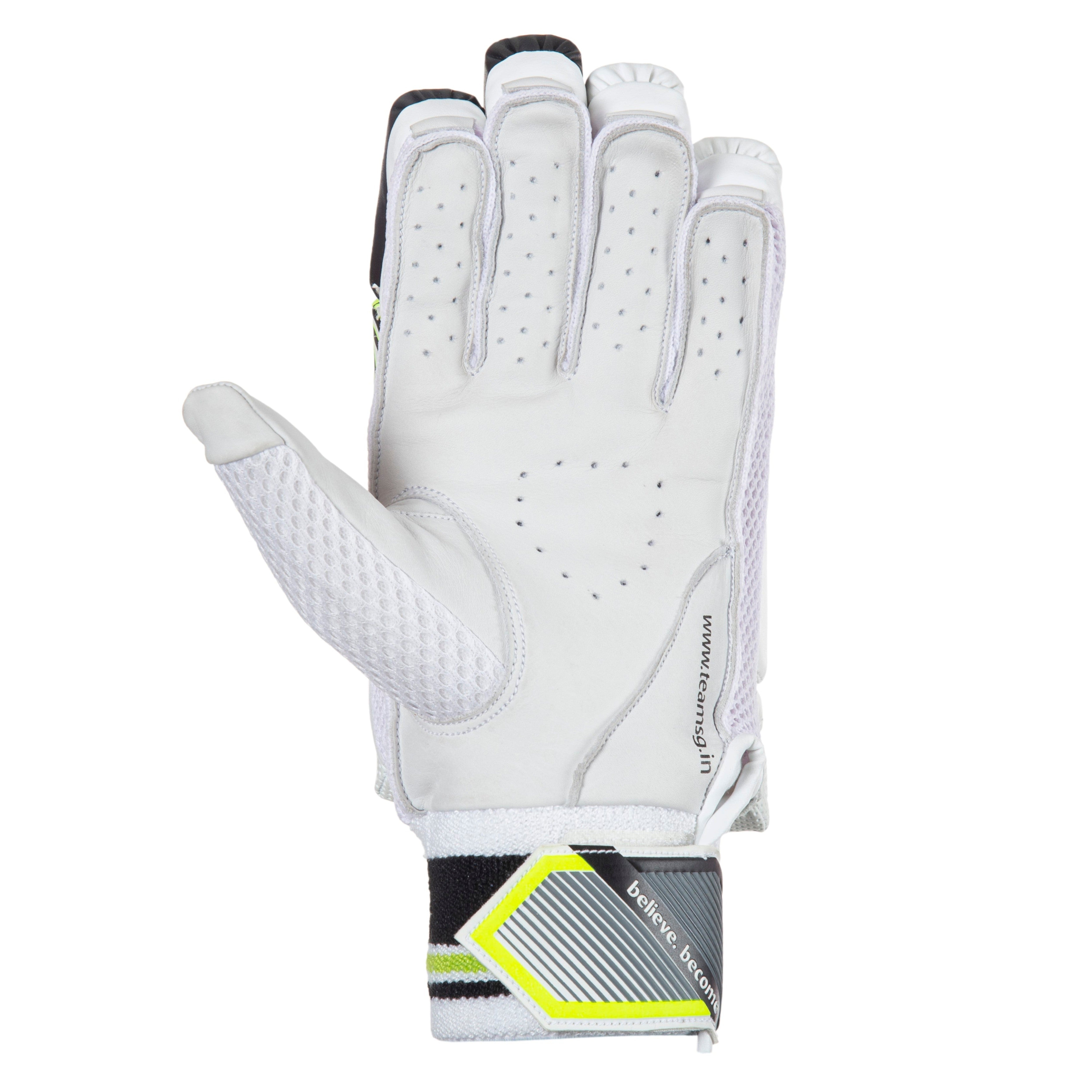 SG Excelite Batting Gloves High Quality Leather Palm