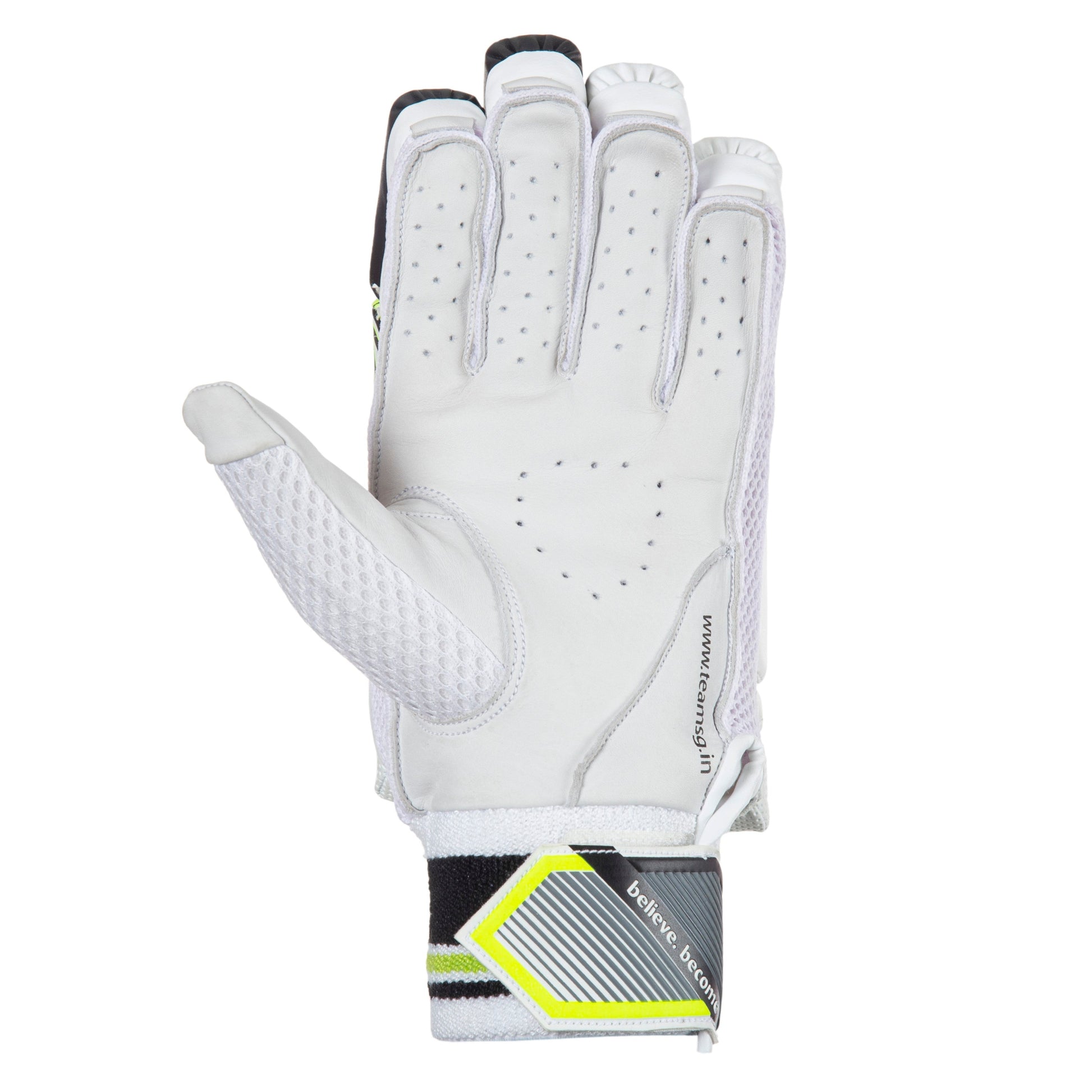 SG Excelite Batting Gloves High Quality Leather Palm