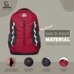 Greenlands Martian Backpack - Red