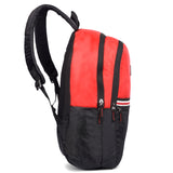 Greenlands 29L Stria Lightweight Backpack (Red) | S-Curved Shoulder Straps & Spacious Compartment | Ideal for Men & Women | Perfect for Travel, School & Office