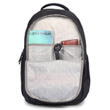 Greenlands 33L Zipster Laptop Backpack | 3 Large Compartments, Fits Up to 17" Laptop | Perfect for Office, School, Travel & Hiking | Unisex (Black)