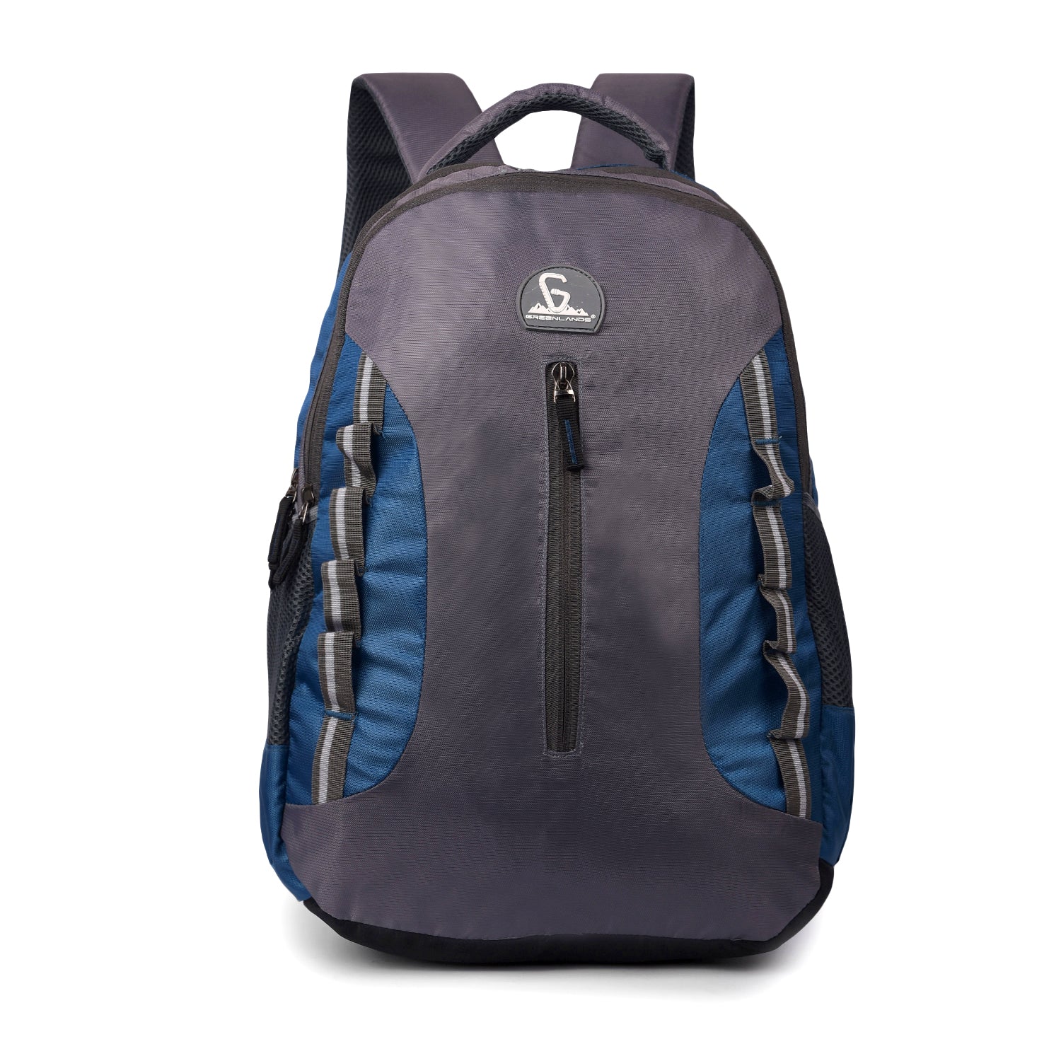 Greenlands 33L Martian Laptop Backpack | Fits 17" Laptop, External Bottle Holder | Ideal for Men & Women | Perfect for Travel, Office, School & Hiking (Blue)