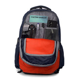 Greenlands Torpedo Office Backpack– 35 Ltr Capacity | 17 Inch Laptop |Water-Resistant Bag | Padded & Adjustable Strap | Men & Women For Business Professionals & College Students - Orange
