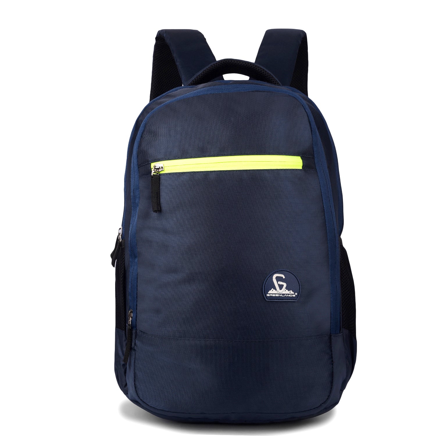Greenlands 33L Zipster Laptop Backpack | 3 Large Compartments, Fits Up to 17" Laptop | Perfect for Office, School, Travel & Hiking | Unisex (Navy)