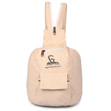 Greenlands Canvas Backpack – Off White | Stylish Casual Tote Backpack for College, Shopping & Everyday Use