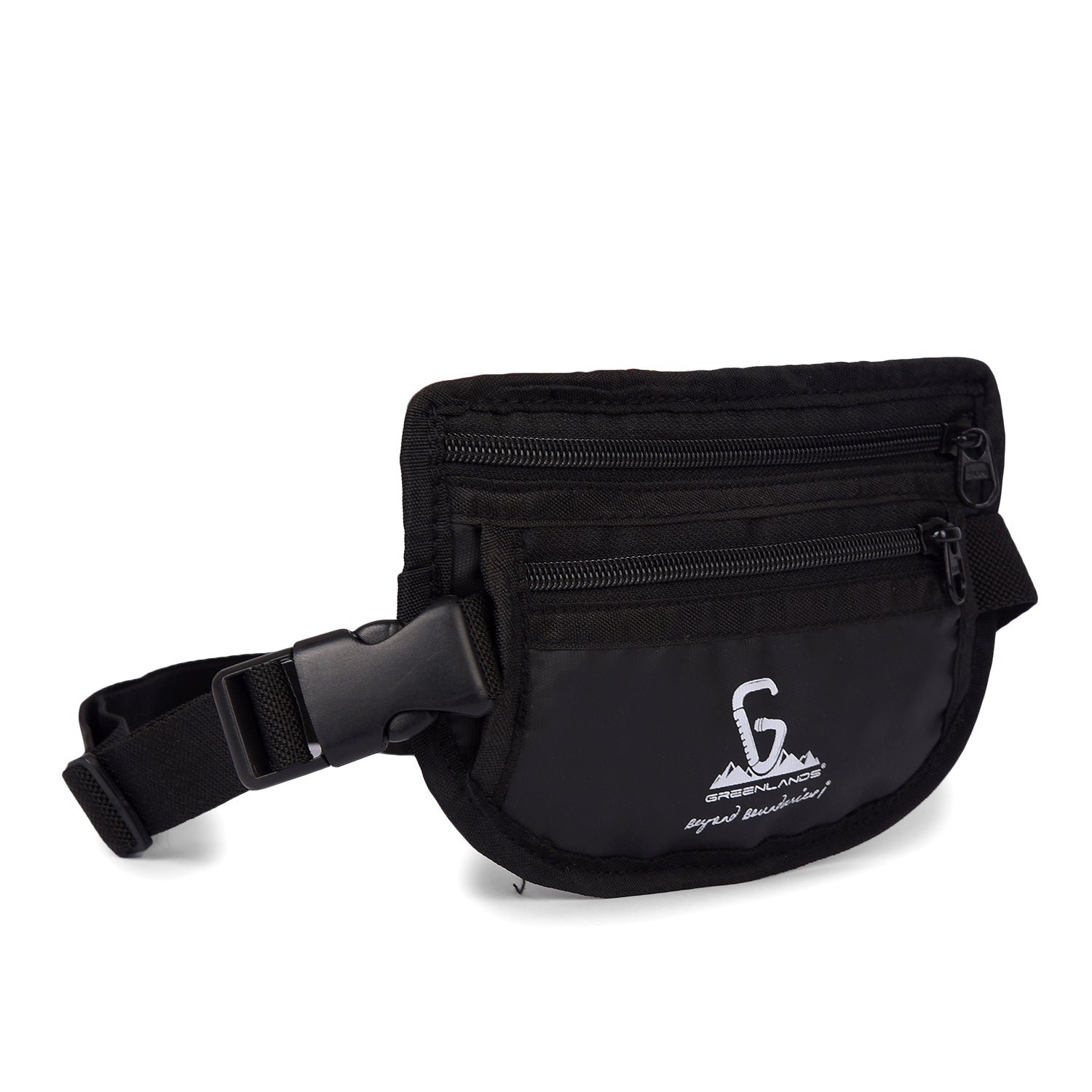 GREENLANDS Travel Waistpouch Black