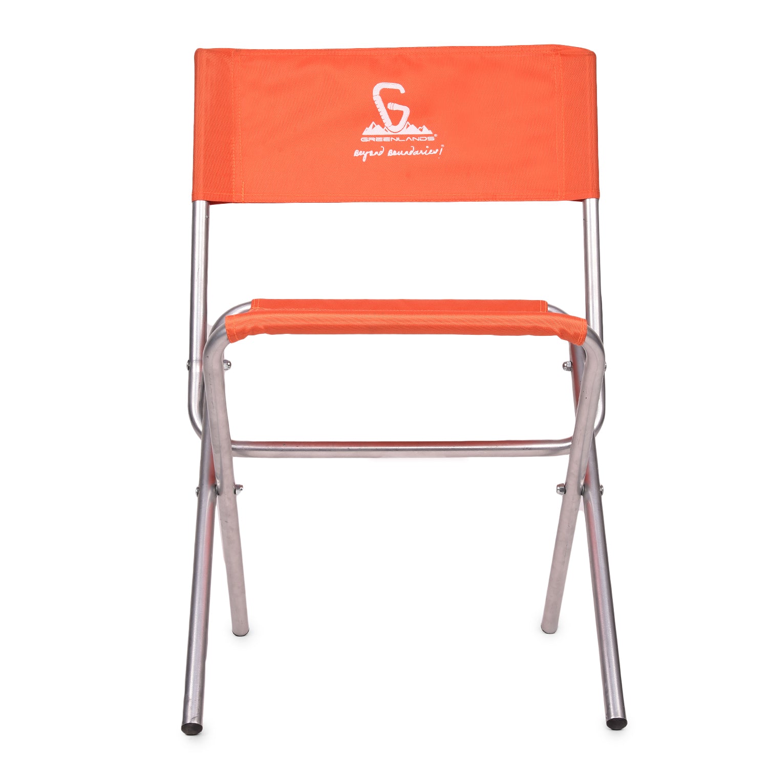 Greenlands Camping Chair Aluminium Red