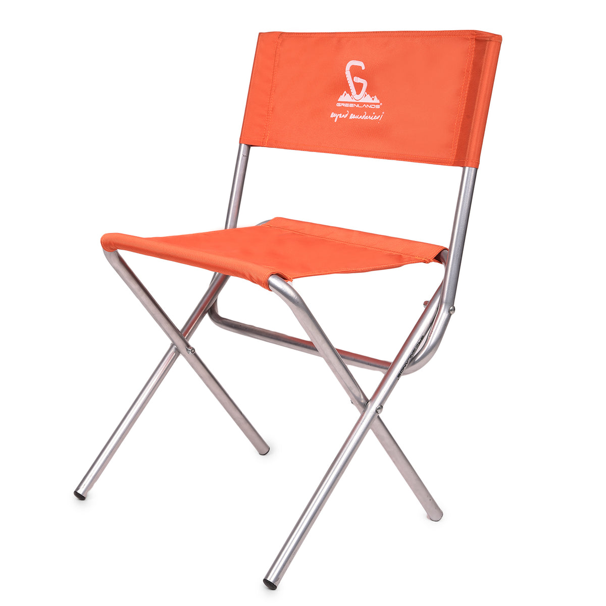 Greenlands Camping Chair Aluminium Red