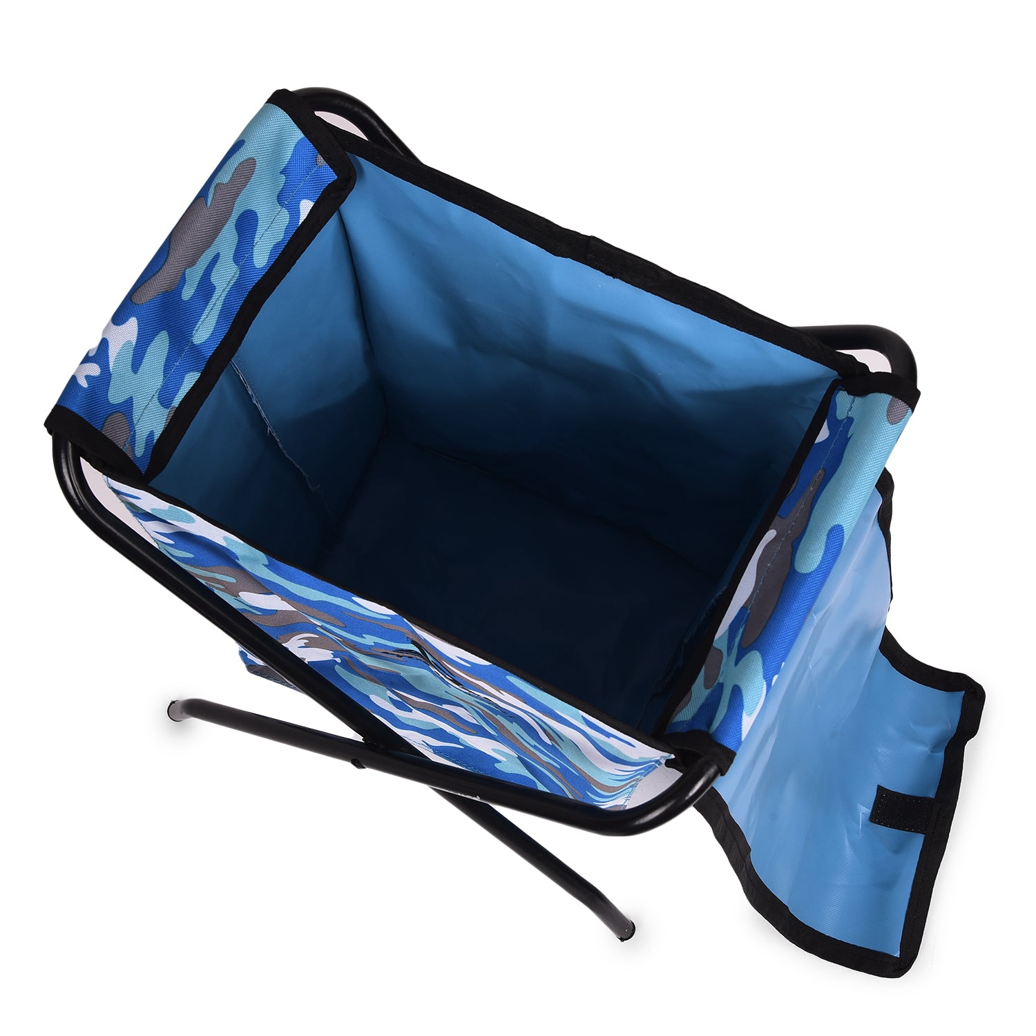 Greenlands Camping Storage Bin 15 Mild Steel Blue Camo