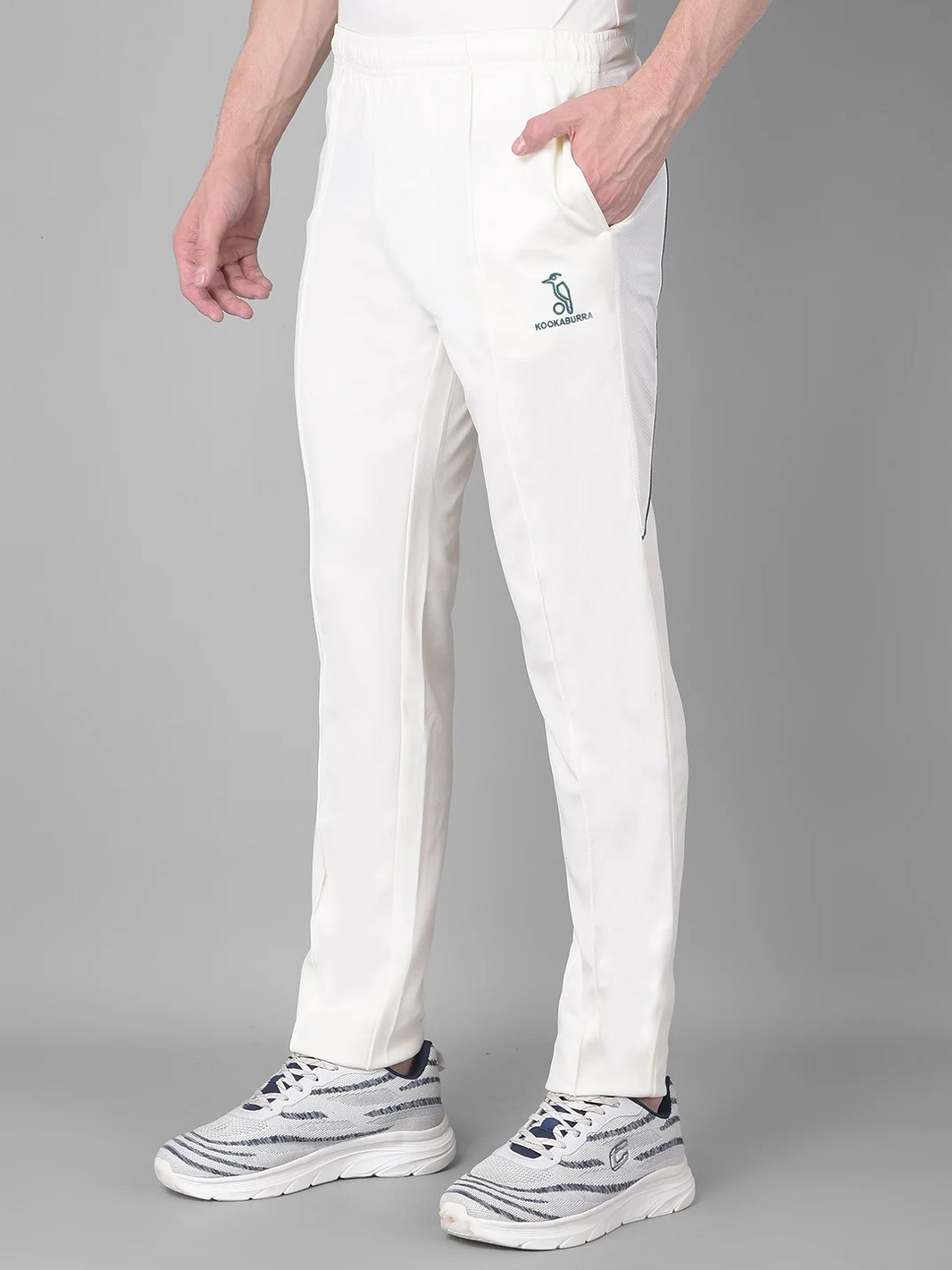 Pantalon De Cricket KOOKABURRA Pro Players - Polyester Stretch Mixte Enfant | Coupe Droite Pour Mobilité