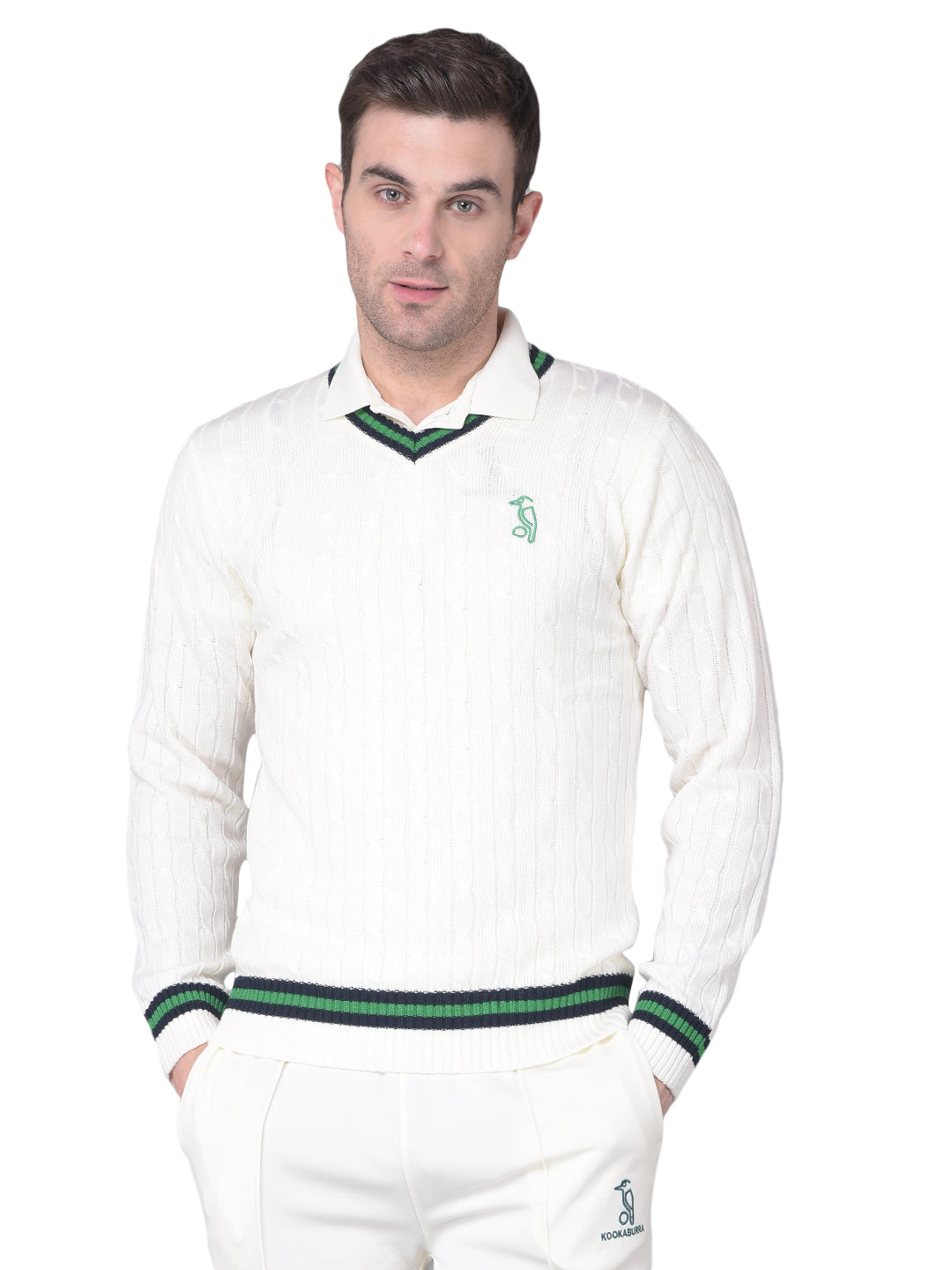 Kookaburra Players Full Sleev Sweater for Unmatched Cricket Style and Comfort