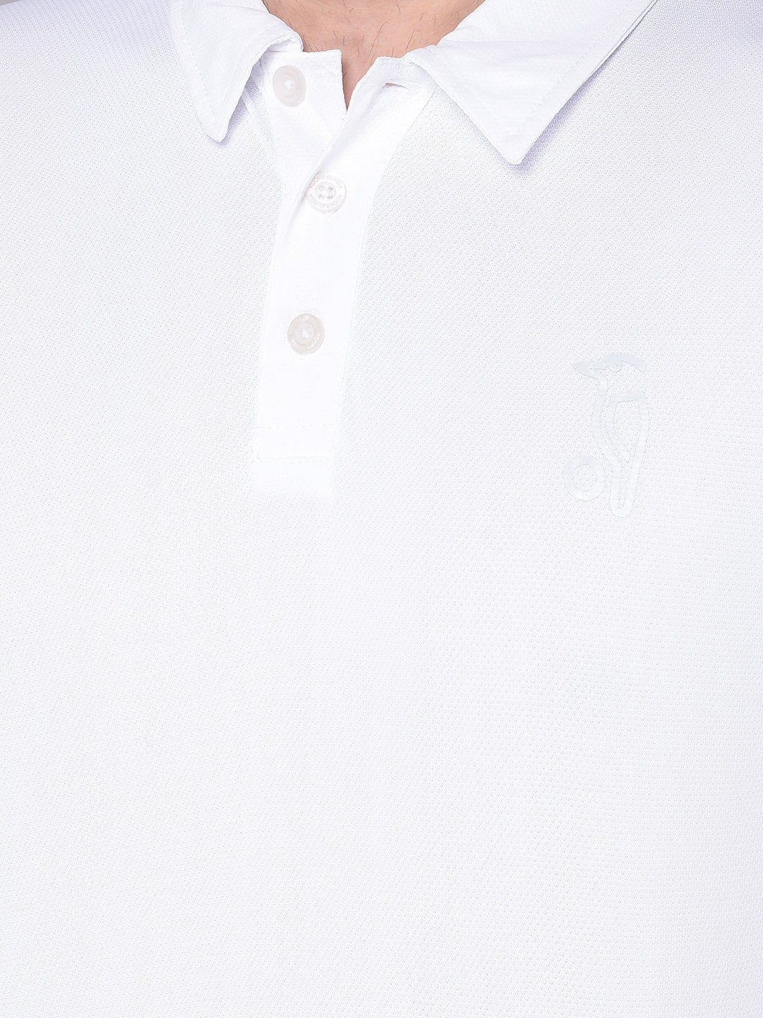 Kookaburra White Polo Elevate Your Style with Sporty T-shirt