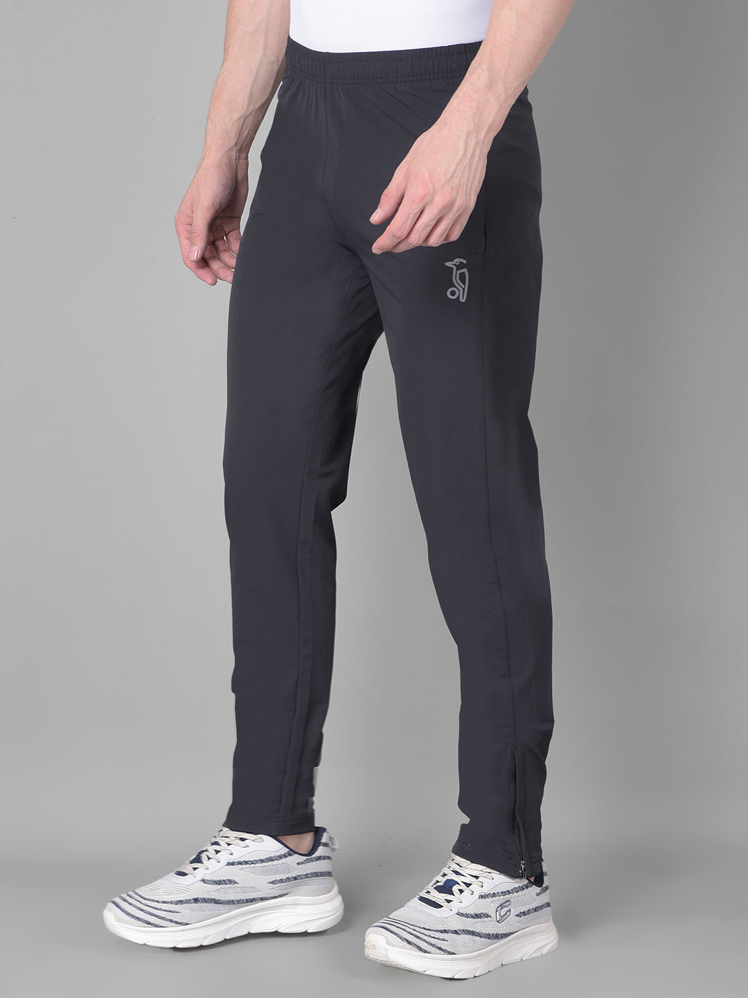 Kookaburra's Black Zipper Track Pant for Effortless Urban Edge