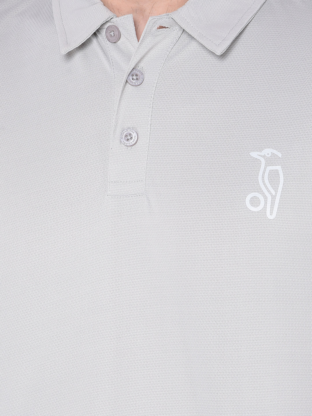 Kookaburra Steel Grey Polo Elevate Your Style with Sporty T-shirt